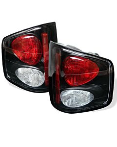 Spyder Chevy S10 94-04/GMC Sonoma 94-04/Isuzu Hombre 96-00 Euro Tail Lights Blk ALT-YD-CS1094-BK buy in USA