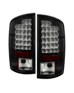 Spyder Dodge Ram 02-06 1500/Ram 2500/3500 03-06 LED Tail Light Black ALT-YD-DRAM02-LED-BK buy in USA