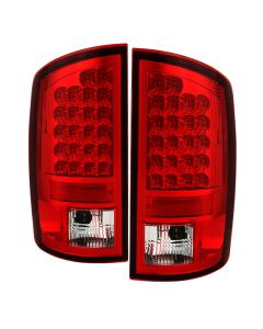 Spyder Dodge Ram 02-06 1500/Ram 2500/3500 03-06 LED Tail Light Red Clear ALT-YD-DRAM02-LED-RC buy in USA