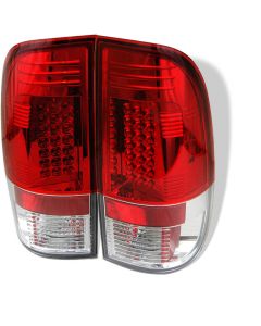 Spyder Ford F150 side 97-03/F250/350 Duty 99-07 LED Tail Lights Red Clear ALT-YD-FF15097-LED-RC buy in USA