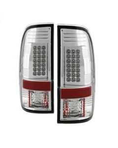 Spyder Ford Super Duty 08-15 LED Tail Lights Chrome ALT-YD-FS07-LED-C buy in USA