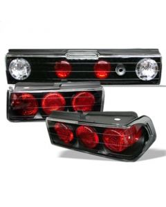 Spyder Honda CRX 88-91 Euro Style Tail Lights Black ALT-YD-HCRX88-BK buy in USA