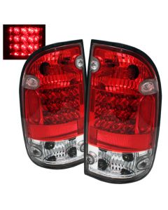 Spyder Toyota Tacoma 01-04 LED Tail Lights Red Clear ALT-YD-TT01-LED-RC buy in USA