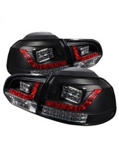 Spyder Volkswagen Golf/GTI 10-13 LED Tail Lights Black ALT-YD-VG10-LED-BK buy in USA