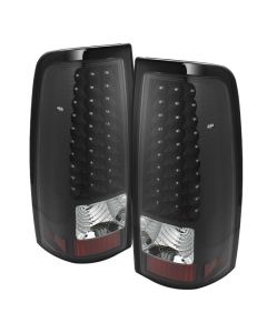 Xtune 03-06 Silverado 1500/2500 (Will Not Fit Stepside) LED Tail Lights Black ALT-ON-CS03-LED-BK buy in USA