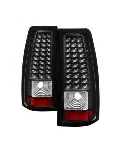 Xtune Chevy Silverado 1500/2500/3500 99-02 LED Tail Lights Black ALT-ON-CS99-LED-BK buy in USA