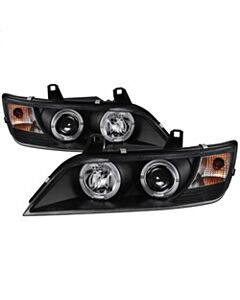 Spyder BMW Z3 96-02 Projector Headlights LED Halo Black High H1 Low H1 PRO-YD-BMWZ396-HL-BK buy in USA