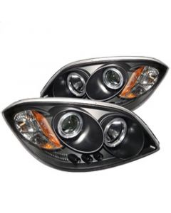 Spyder Chevy Cobalt 05-10/Pontiac G5 07-09 Projector Headlights LED Halo LED Blk PRO-YD-CCOB05-HL-BK buy in USA