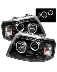 Spyder Ford Expedition 03-06 Projector Headlights LED Halo LED Blk (Not Included) PRO-YD-FE03-HL-BK buy in USA