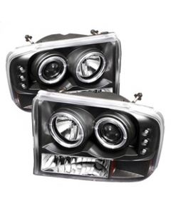 Spyder Ford F250 Super Duty 99-04 Projector Version 2 LED Halo LED Blk PRO-YD-FF25099-1P-G2-BK buy in USA