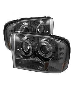 Spyder Ford F250 Super Duty 99-04 Projector Version 2 LED Halo LED Smke PRO-YD-FF25099-1P-G2-SM buy in USA