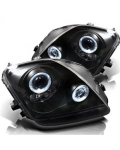 Spyder Honda Prelude 97-01 Projector Headlights LED Halo Black High H1 Low H1 PRO-YD-HP97-HL-BK buy in USA