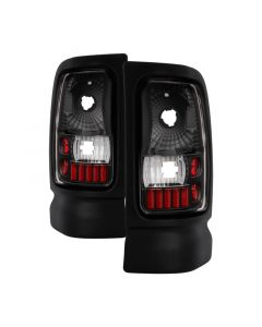 Xtune Dodge Ram 1500/2500/3500 94-01 Euro Style Tail Lights Black ALT-ON-DRAM94-BK buy in USA