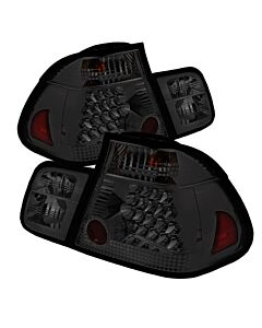 Spyder BMW E46 3-Series 02-05 4Dr Tail Lights Smke ALT-YD-BE4602-4D-LED-SM buy in USA