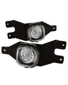 Spyder Ford F250/F350 99-04/Ford Excursion 00-05 LED Fog Lights w/Switch Clear FL-LED-FF25001-C buy in USA