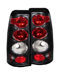 ANZO 1999-2002 Chevrolet Silverado 1500 Taillights Black buy in USA