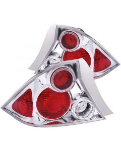 ANZO 2001-2003 Honda Civic Taillights Chrome w/ Halo buy in USA