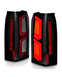 ANZO 2015-2020 Chevrolet Tahoe LED Tail Lights w/ Light Bar Black Housing Somke Lens buy in USA