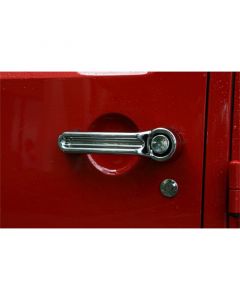 Rugged Ridge Door Handle Cover Kit Chrome 07-18 Jeep Wrangler JK buy in USA