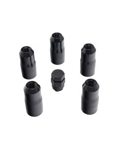 Rugged Ridge 18-20 Jeep Wrangler JL/JLU Black M14-1.5 Wheel Lock Nut Set w/Key buy in USA