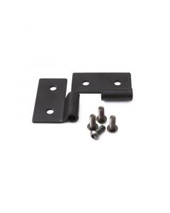 Rampage 1976-1983 Jeep CJ5 Lower Door Hinge Brackets - Black buy in USA