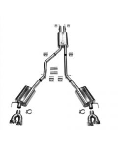 2020+ Explorer ST - 2.5' Mid Pipe Back Exhaust - Polished Tips buy in USA