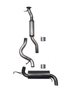 2021+ Ford Bronco 4Dr Catback Exhaust System With Ceramic Coated Muffler buy in USA