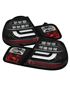 Spyder BMW E46 00-03 2Dr Coupe Light Bar LED Tail Lights Blk ALT-YD-BE4600-LBLED-BK buy in USA