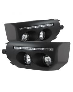 Spyder Toyota FJ Cruiser 07-14 Fog Lights With LED Daytime Running Lights w/swch Blk FL-DRL-TFJ07-BK buy in USA