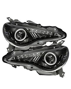 Spyder Subaru BRZ 12-14 Projector Headlights- DRL LED Black PRO-YD-SUBRZ12-BK buy in USA