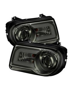 Spyder Chrysler 300C 05-10 Projector Headlights LED DRL Smoke High/Low H7 PRO-YD-C300C-DRL-SM buy in USA