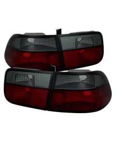 Spyder Honda Civic 96-00 2Dr Crystal Tail Lights Red Smoke ALT-YD-HC96-2D-CRY-RS buy in USA