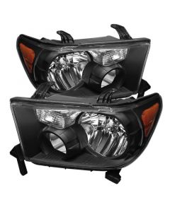 Xtune Toyota Tundra 07-13 / Toyota Sequoia 08-13 OEM Style Headlights Black HD-JH-TTU07-AM-BK buy in USA