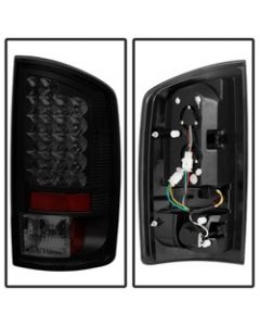 Spyder Dodge Ram 02-06 1500/Ram 2500/3500 03-06 LED Tail Light Black Smoke ALT-YD-DRAM02-LED-BSM buy in USA