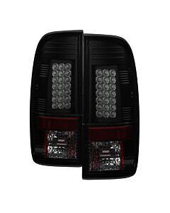 Spyder Ford F150 side 97-03/F250 Super Duty 99-07 LED Tail Lights Blk Smke ALT-YD-FF15097-LED-BSM buy in USA