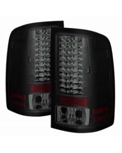 Spyder GMC Sierra 07-13 (Not 3500 Dually 4 Rear Wheels)LED Tail Lights Blk Smke ALT-YD-GS07-LED-BSM buy in USA