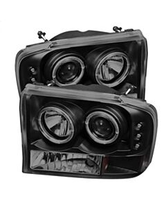 Spyder Ford F250 Super Duty 99-04 Projector Version 2 LED Halo LED Blk Smke PRO-YD-FF25099-1P-G2-BSM buy in USA