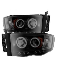 Spyder Dodge Ram 1500 02-05 03-05 Projector Headlights CCFL Halo LED Blk Smke PRO-YD-DR02-CCFL-BSM buy in USA