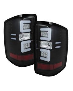 Spyder Chevy 1500 14-16 Light Bar LED Tail Lights Blk ALT-YD-CS14-LBLED-BK buy in USA