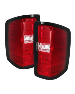 Spyder Chevy 1500 14-16 Light Bar LED Tail Lights Red Clear ALT-YD-CS14-LBLED-RC buy in USA