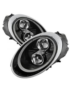 Spyder Porsche 911 05-09 Projector Headlights Xenon/HID Model- DRL LED Blk PRO-YD-P99705-HID-DRL-BK buy in USA