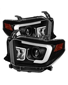 Spyder Toyota Tundra 2014-2016 Projector Headlights Light Bar DRL Black PRO-YD-TTU14-DRL-BK buy in USA