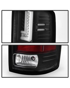 Spyder GMC Sierra 14-16 LED Tail Lights Black ALT-YD-GS14-LBLED-BK buy in USA