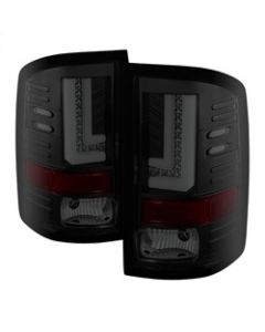 Spyder GMC Sierra 14-16 LED Tail Lights Black Smoke ALT-YD-GS14-LBLED-BSM buy in USA