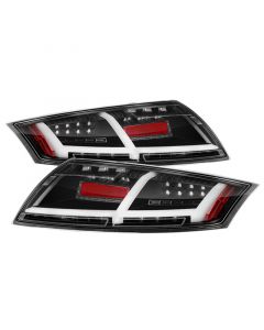 Spyder Audi TT 07-12 LED Tail Lights Black ALT-YD-ATT07-LED-BK buy in USA