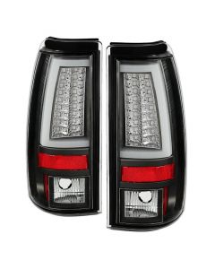 Spyder Chevy Silverado 1500/2500 99-02 Version 2 LED Tail Lights - Black ALT-YD-CS99V2-LED-BK buy in USA