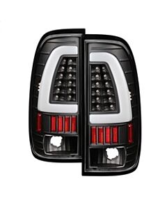 xTune Ford F150 Styleside 97-03 Light Bar LED Tail Lights - Black ALT-ON-FF15097-LBLED-BK buy in USA