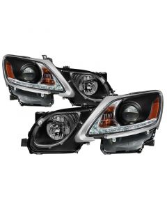 Spyder Lexus GS 300 / 350 / 450 06-11 Headlights - HID Model Only - Black PRO-YD-LG06-HID-DRL-BK buy in USA