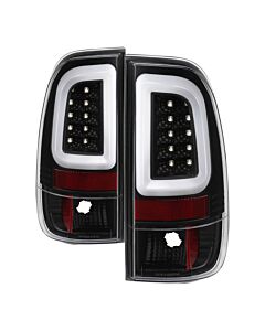 Spyder 97-03 Ford F150 Stylsd. F250/350 V3 Light Bar LED Tail Lights - Blk ALT-YD-FF15097V3-LBLED-BK buy in USA