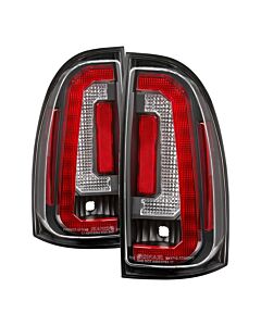 Spyder 05-15 Toyota Tacoma LED Tail Lights (Not Compatible w/OEM LEDS) - Black ALT-YD-TT05V2-LB-BK buy in USA